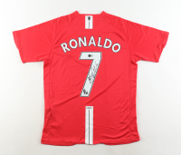 Cristiano Ronaldo Signed Manchester United Nike Authentic Jersey (Beckett) at PristineAuction.com