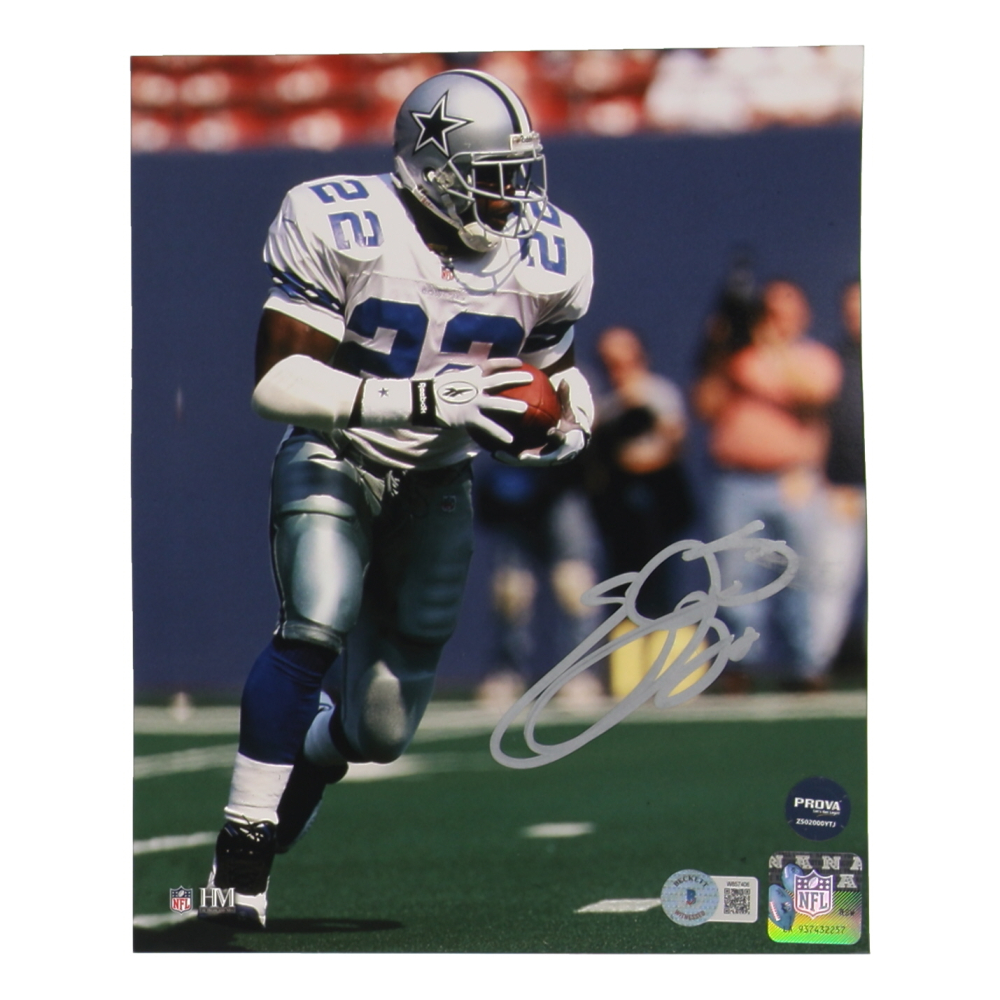 Emmitt Smith Signed Cowboys 8x10 Photo (Beckett) at PristineAuction.com