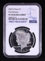 2023-S Peace Silver Dollar, First Releases (NGC PF70 ULTRA CAMEO) at PristineAuction.com