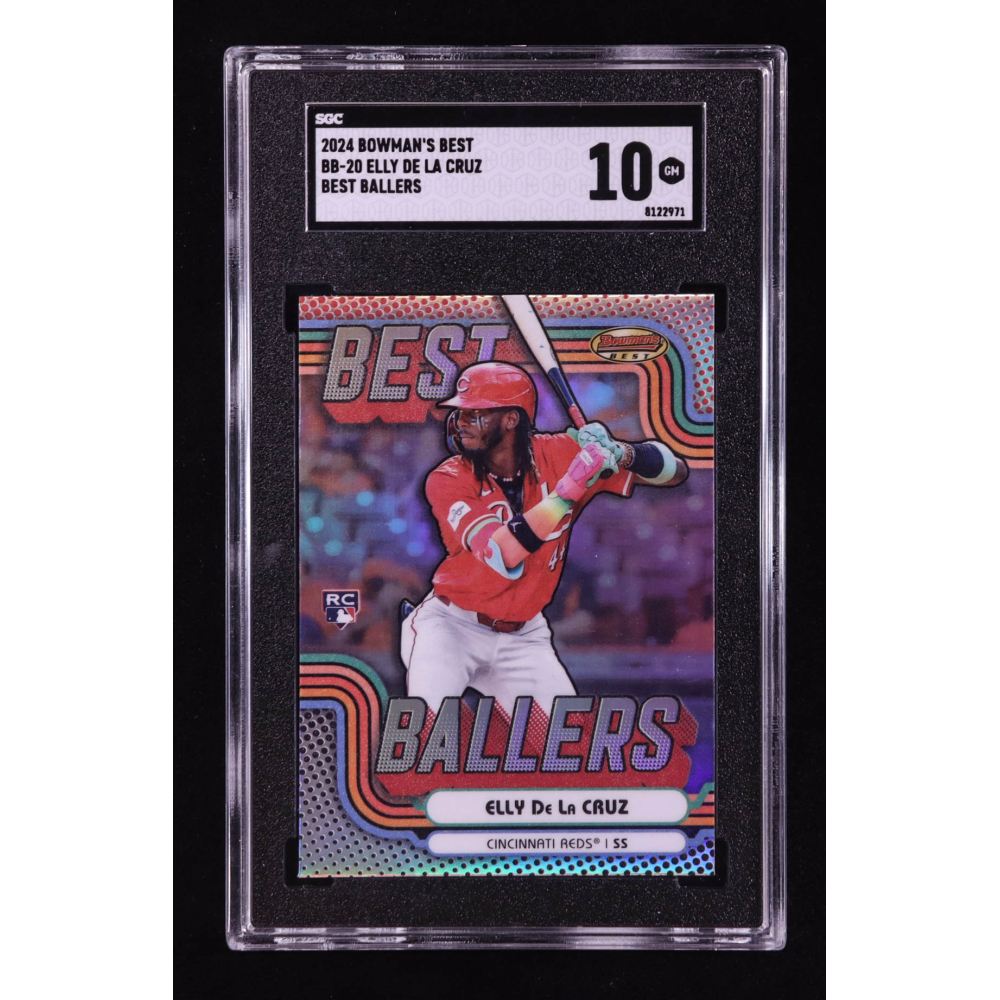 Elly De La Cruz 2024 Bowman's Best Best Ballers #BB20 RC (SGC 10) at PristineAuction.com