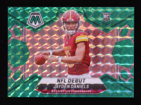 Jayden Daniels 2024 Panini Mosaic NFL Debut Mosaic Green #272 RC at PristineAuction.com
