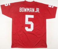 Billy Bowman Jr. Signed Jersey (JSA) at PristineAuction.com