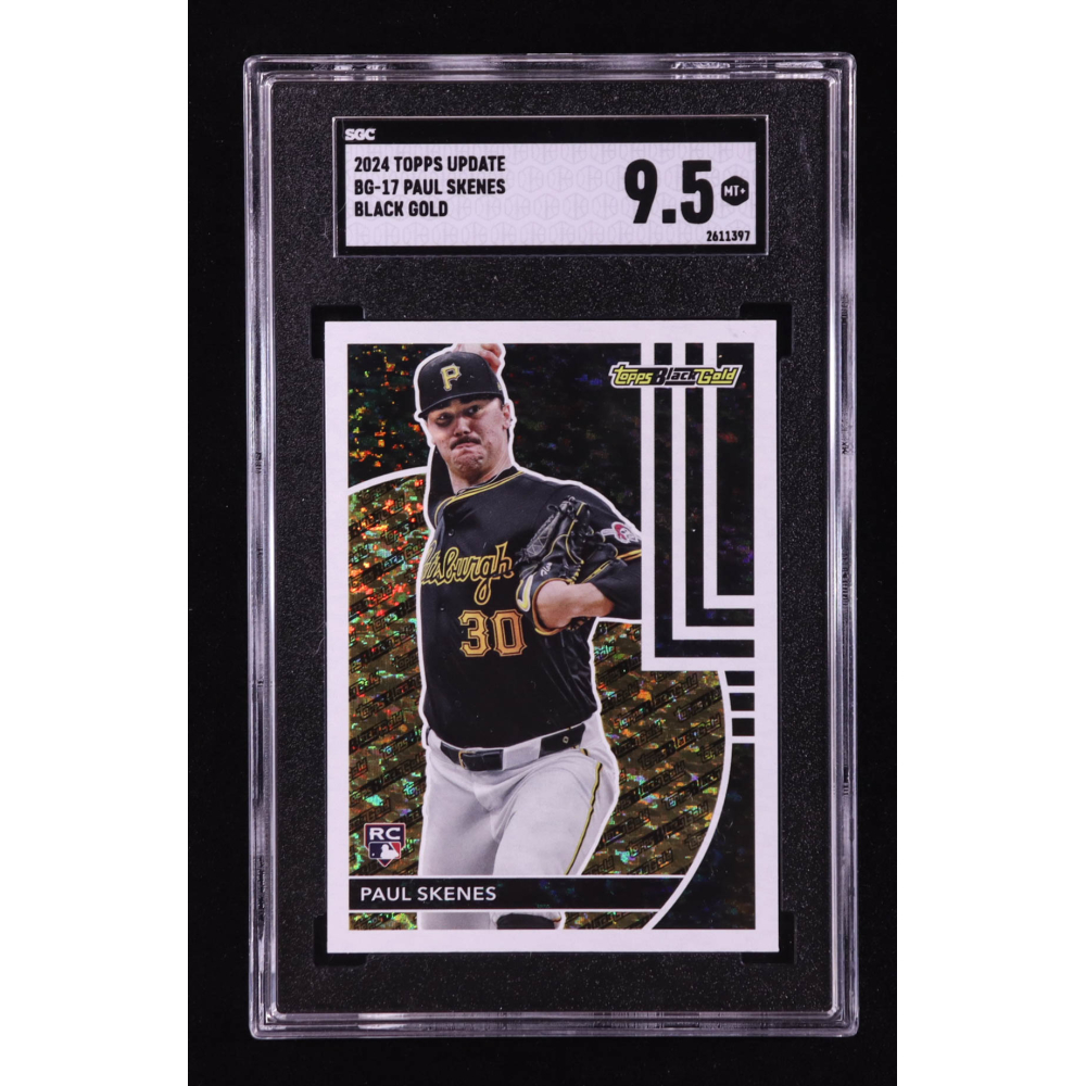 Paul Skenes 2024 Topps Update Black Gold #BG17 (SGC 9.5) at PristineAuction.com
