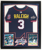 Cal Raleigh Signed Custom Framed Jersey Display (JSA) at PristineAuction.com