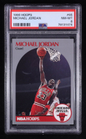 Michael Jordan 1990-91 Hoops #65 (PSA 8) at PristineAuction.com