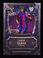 Lamine Yamal 2024 Wild Card Matte Blue Weekend Warrior '25 National Convention Exclusive Gold Chase Purple #WW-LY #10/35 RC at PristineAuction.com