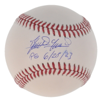 Domingo German Signed OML Baseball Inscribed "PG 6/28/23" (Beckett) at PristineAuction.com