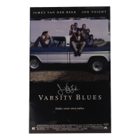 James Van Der Beek Signed "Varsity Blues" 11x17 Poster (Schwartz) at PristineAuction.com