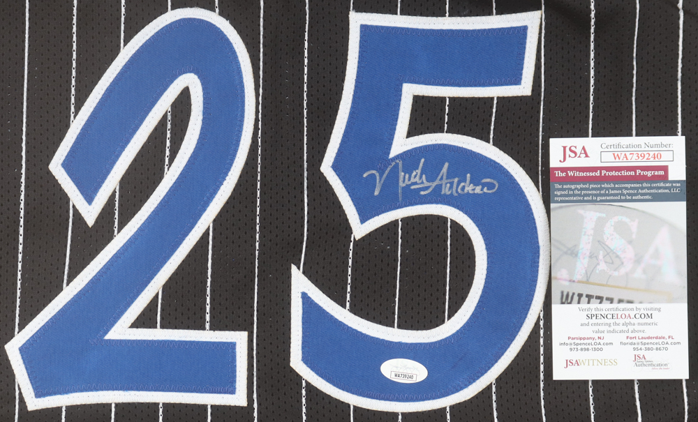 Nick Anderson Signed Jersey (JSA) at PristineAuction.com Nick Anderson Signed Jersey (JSA) at PristineAuction.com