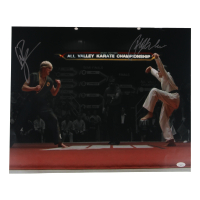 Ralph Macchio & Wiliam Zabka Signed "The Karate Kid" 16x20 Photo (JSA) at PristineAuction.com