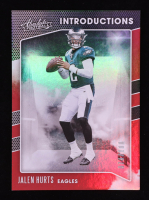 Jalen Hurts 2020 Absolute Introductions Spectrum Red #12 #074/100 RC at PristineAuction.com