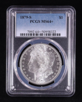 1879-S Morgan Silver Dollar (PCGS MS64+) at PristineAuction.com