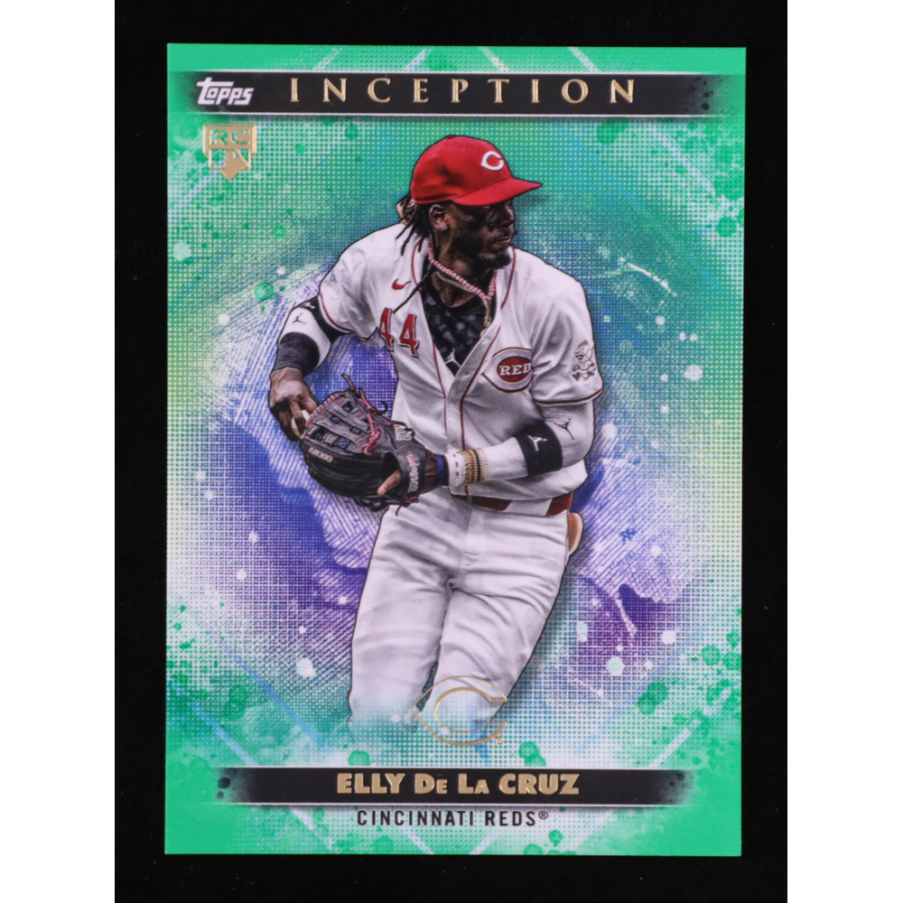 Elly De La Cruz 2024 Topps Inception Green #78 RC at PristineAuction.com