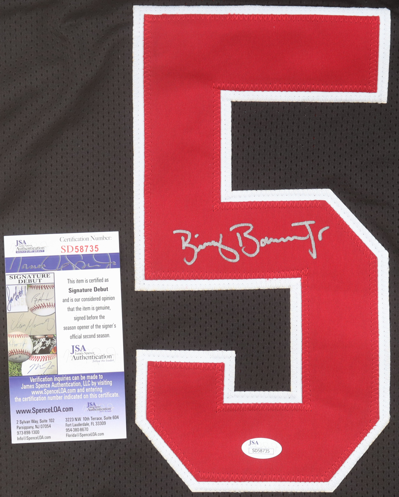 Billy Bowman Jr. Signed Jersey (JSA) at PristineAuction.com Billy Bowman Jr. Signed Jersey (JSA) at PristineAuction.com