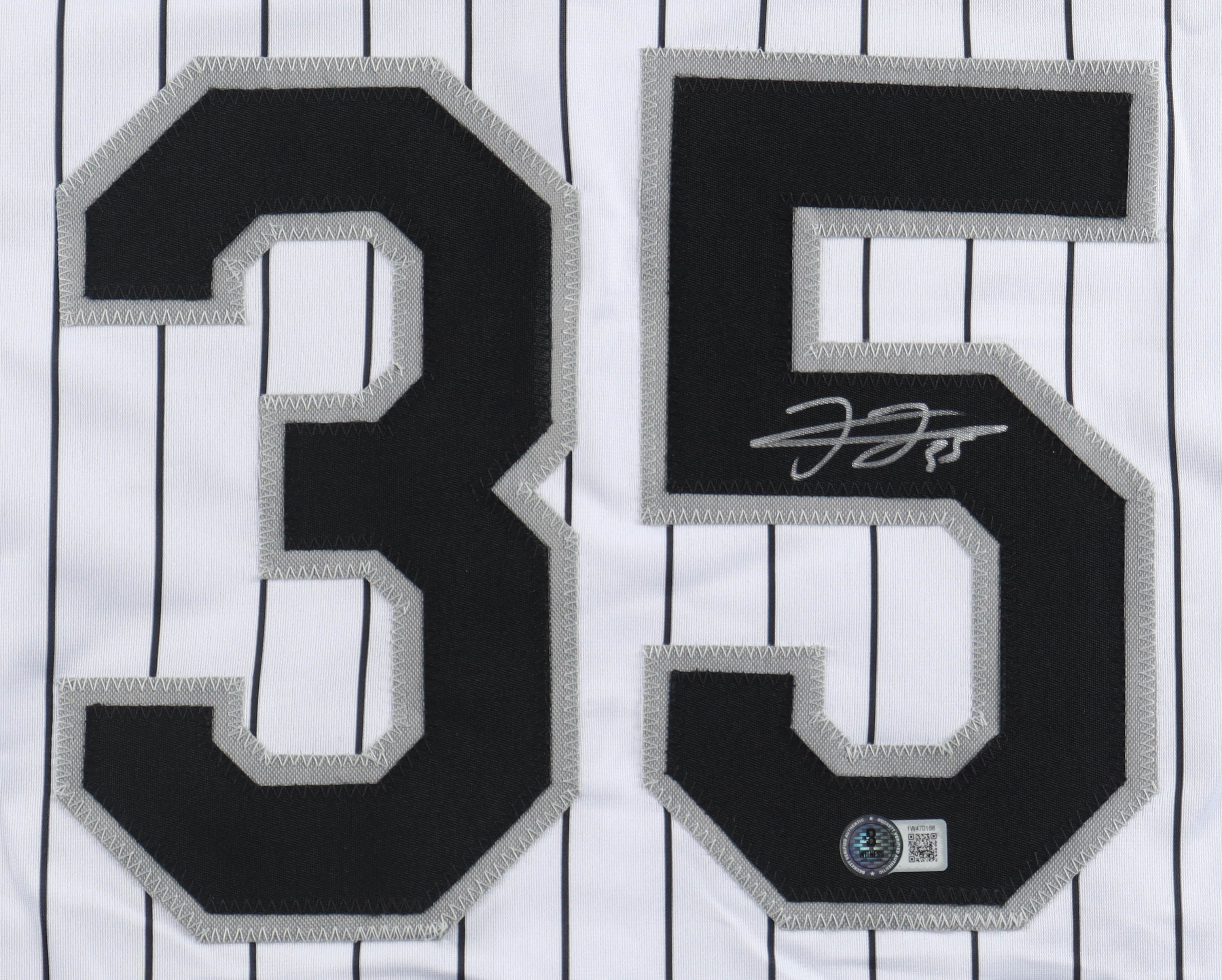 Frank Thomas Signed Jersey (Beckett) at PristineAuction.com Frank Thomas Signed Jersey (Beckett) at PristineAuction.com