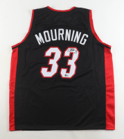 Alonzo Mourning Signed Jersey (Beckett) at PristineAuction.com