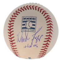 Wade Boggs Signed OML Hall of Fame Logo Baseball Inscribed "HOF 05" (JSA) at PristineAuction.com