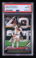 Ronald Acuna Jr. 2023 Topps Now #927 (PSA 10) at PristineAuction.com