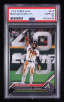 Ronald Acuna Jr. 2023 Topps Now #927 (PSA 10) at PristineAuction.com