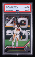Ronald Acuna Jr. 2023 Topps Now #927 (PSA 10) at PristineAuction.com