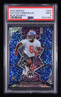 Kayvon Thibodeaux 2022 Panini Mosaic Blue Sparkle #344 RC (PSA 9) at PristineAuction.com