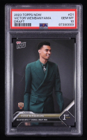 Victor Wembanyama 2023 Topps Now Draft #D1 RC (PSA 10) at PristineAuction.com