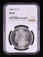 1882-CC Morgan Silver Dollar (NGC MS62) at PristineAuction.com