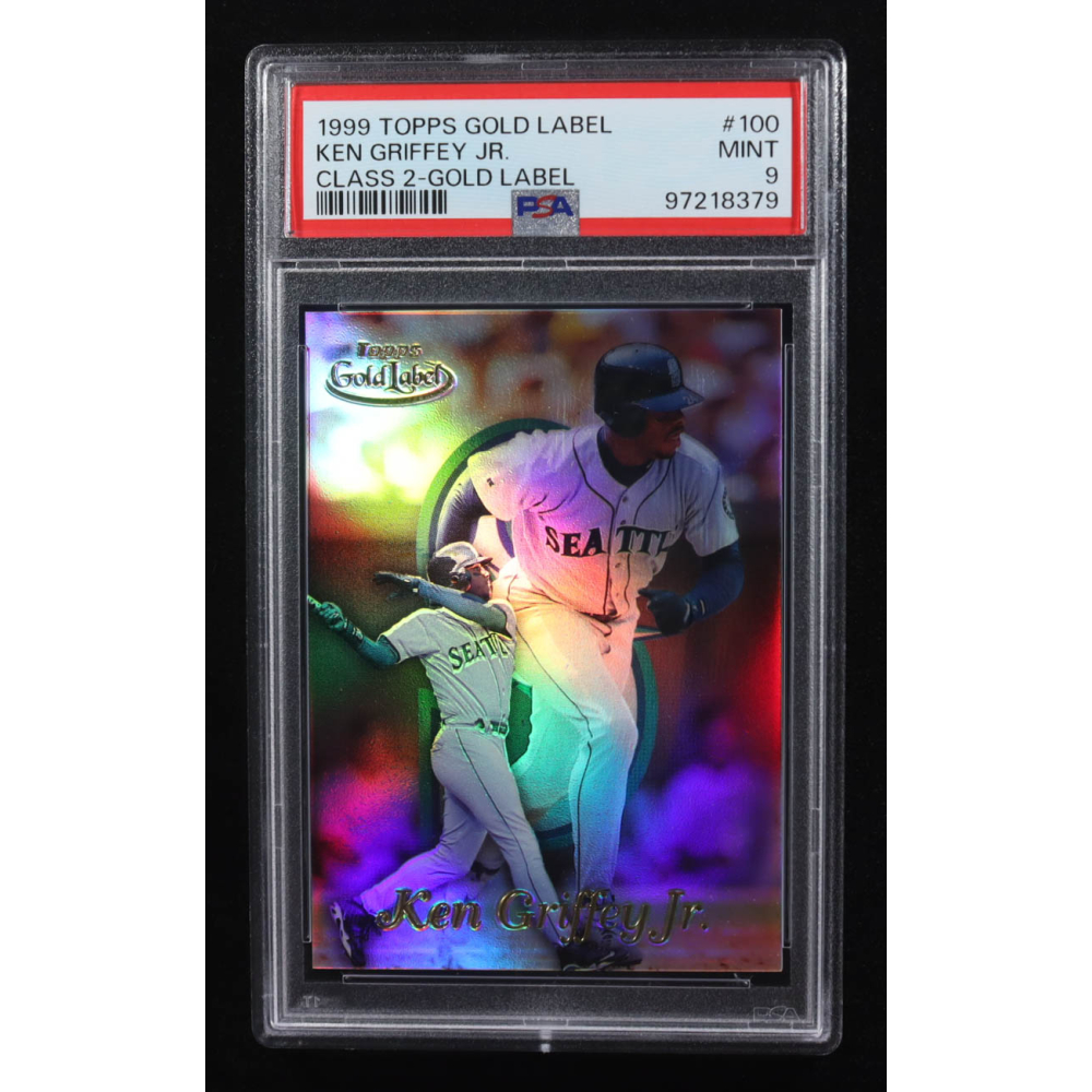 Ken Griffey Jr. 1999 Topps Gold Label Class 2 #100 (PSA 9) at PristineAuction.com