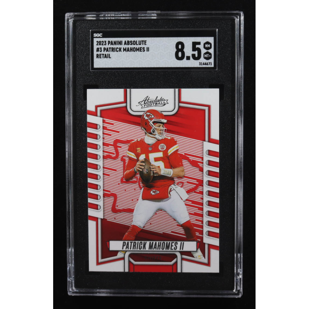 Patrick Mahomes II 2023 Absolute Retail #3 (SGC 8.5) at PristineAuction.com