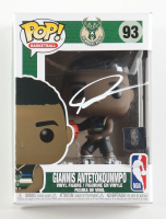 Giannis Antetokounmpo Signed Bucks #93 Funko Pop! Vinyl Figure (Beckett) at PristineAuction.com