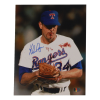 Nolan Ryan Signed Rangers 8x10 Photo (AIV) at PristineAuction.com