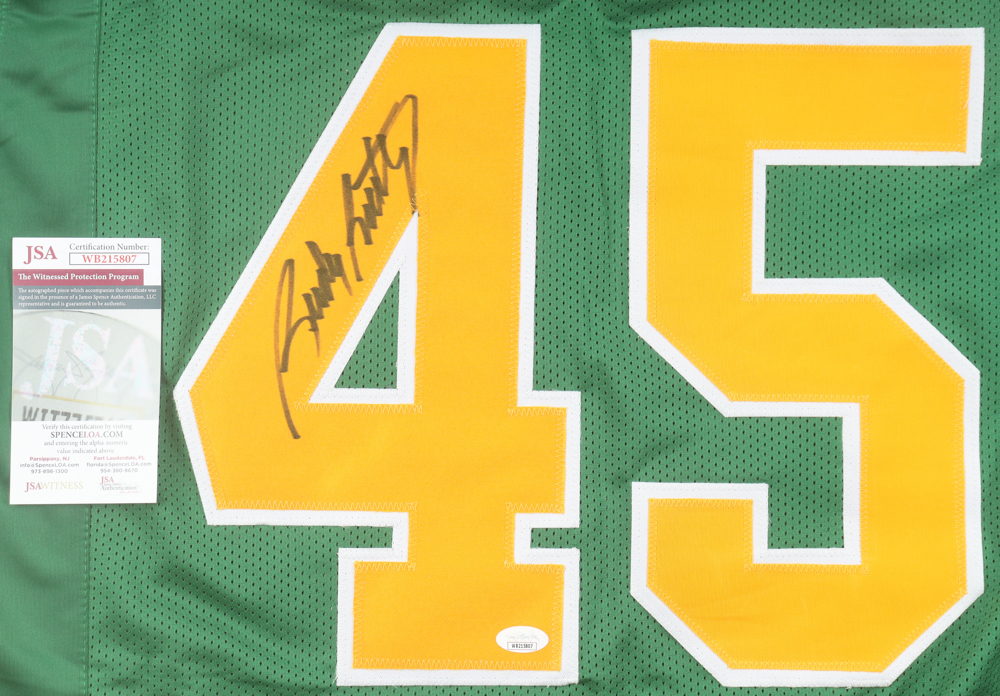 Rudy Ruettiger Signed Jersey (JSA) at PristineAuction.com Rudy Ruettiger Signed Jersey (JSA) at PristineAuction.com