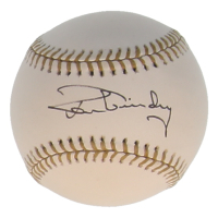 Ron Guidry Signed Gold Glove Award Logo Baseball (JSA) at PristineAuction.com