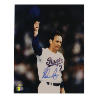 Nolan Ryan Signed Rangers 8x10 Photo (AIV & Ryan) at PristineAuction.com