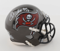 Warren Sapp Signed Buccaneers Speed Mini Helmet Inscribed "HOF 13" (Beckett) at PristineAuction.com