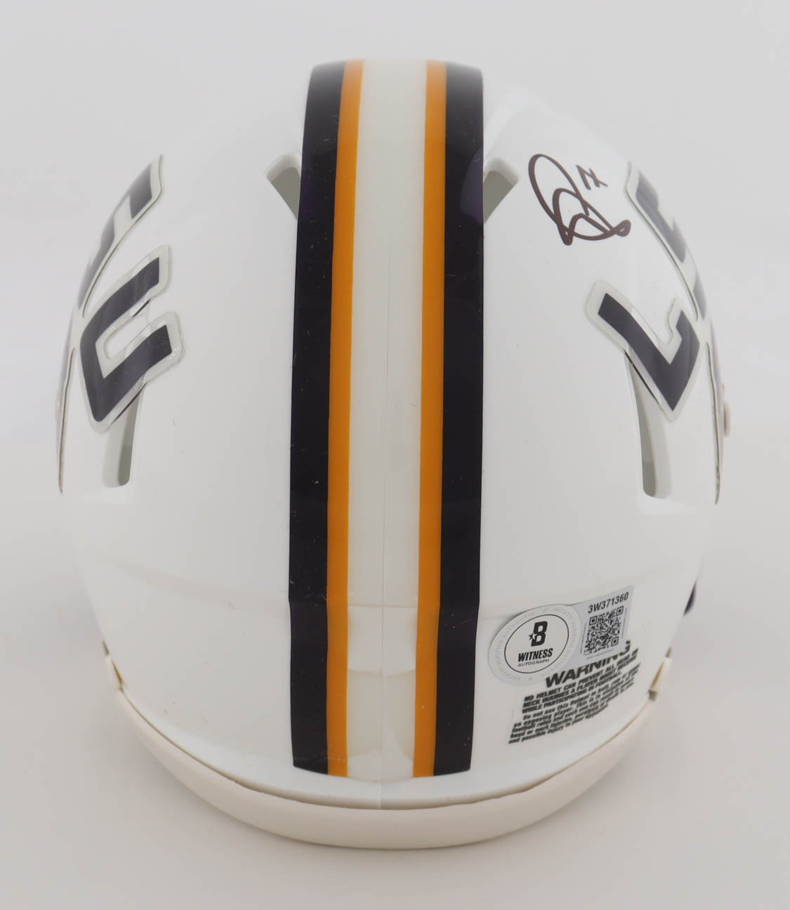 Patrick Peterson Signed LSU Tigers Speed Mini Helmet (Beckett) at PristineAuction.com Patrick Peterson Signed LSU Tigers Speed Mini Helmet (Beckett) at PristineAuction.com