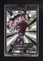 Lamine Yamal 2024 Wild Card Comix GOAL! Silver Donut Circles #ACBLG-LY02 #9/9 RC at PristineAuction.com