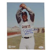 Juan Marichal Signed Giants 8x10 Photo Inscribed "H.O.F. 83" (JSA) at PristineAuction.com