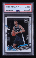 Victor Wembanyama 2023-24 Donruss Optic RR #225 RC (PSA 10) at PristineAuction.com