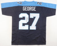 Eddie George Signed Jersey Inscribed "H.T 95" (JSA) at PristineAuction.com