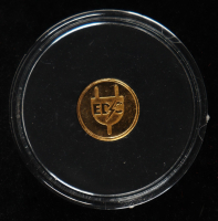 1/4g .999 Fine Gold Coin - EDC Plug at PristineAuction.com