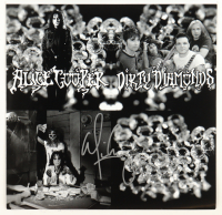 Alice Cooper Signed "Dirty Diamonds" Vinyl Record Sleeve (JSA) at PristineAuction.com