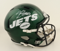 Breece Hall Signed Jets Full-Size Speed Helmet (Fanatics) at PristineAuction.com