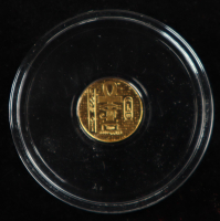 1/200 oz .9999 Fine Gold Coin - MPM Egyptian King Tut at PristineAuction.com