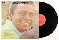 Johnny Mathis Signed "People" Vinyl Record Album (JSA) at PristineAuction.com
