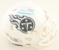 Calvin Ridley Signed Titans Salute To Service Alternate Speed Mini Helmet (Beckett) at PristineAuction.com