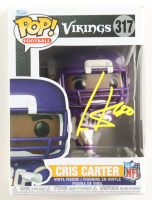 Cris Carter Signed Vikings #317 Funko Pop! Vinyl Figure (Schwartz) at PristineAuction.com