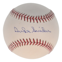 Duke Snider Signed OML Baseball (MLB) at PristineAuction.com