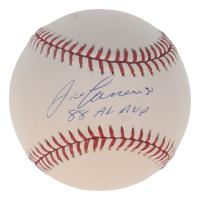 Jose Canseco Signed OML Baseball Inscribed "88 AL MVP" (TriStar) at PristineAuction.com