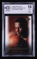 Lebron James 2003 Upper Deck Box Set In The Zone #13 RC (BCCG 10) at PristineAuction.com